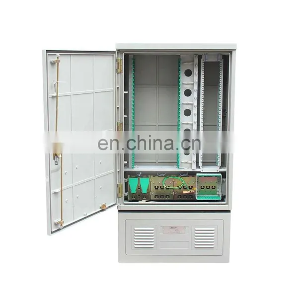 FTTB 144 288 576 Core SMC Outdoor Fiber Optic Cabinet Cable Cross Connect Communication Equipment photo-4