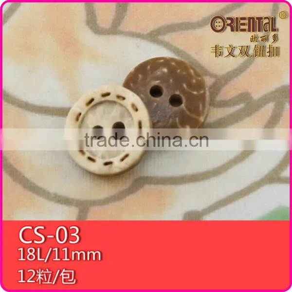 Customize Washable Natural Coconuts Shirts Button photo-2