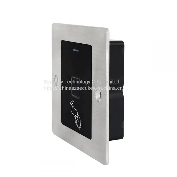 Secukey Embedded Access Control Fingerprint Reader 86*86mm Metal Case Biometric Reader photo-4