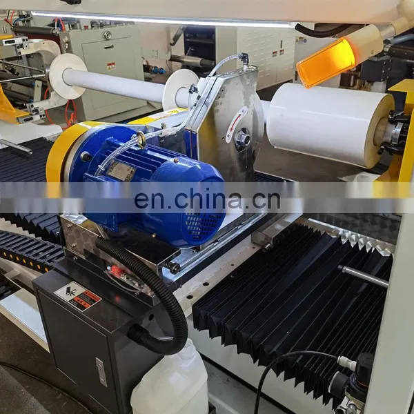 Factory Automatic Adhesive Tape Log Roll Cutting Machine BOPP Tape Roll Cutting Machine photo-5