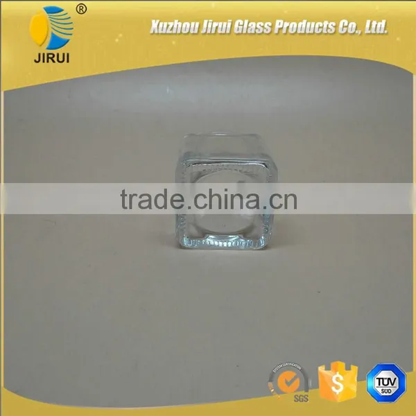 40ml Popular Square Shape Clear Glass Wishing Bottle photo-4