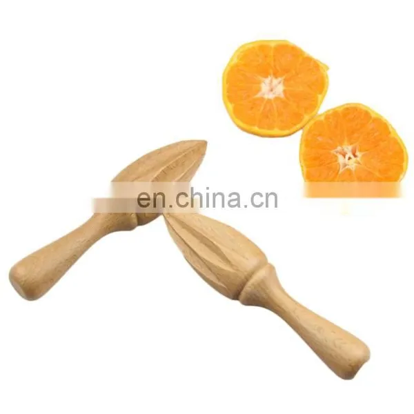 Lemon Squeezer Creative Wooden Manual Juicer, Lemon Orange Juicer Hand Juice Lemon Squeezer photo-4