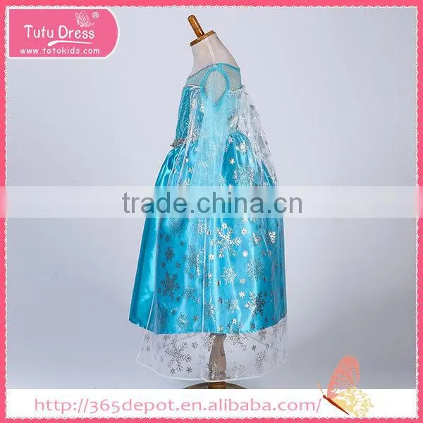 Wholesale New Design Girl Frozen Elsa Dresses for Young Girl photo-2