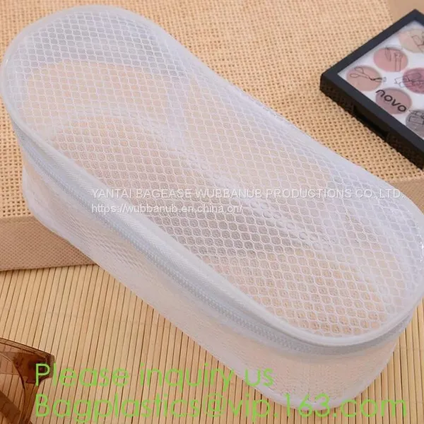 Swimwear Clothing Packaging Zipper Bag Pouch Cosmetic Makeup Zip Lock Slider Bags Manufacturer Cosmetic Bag Transparent photo-3