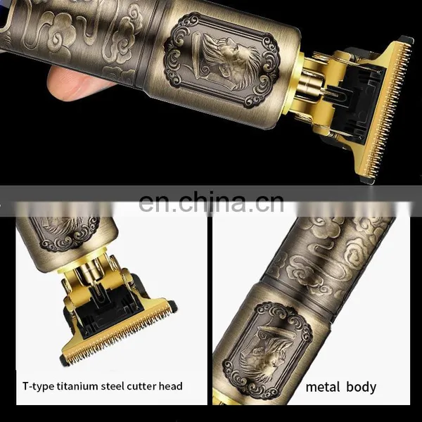T9 USB Rechargeable Trimmers Man Hair Clippers Hairdressing Shaving Electric Shaver Barber Hair Cutting Machine Trimmer photo-2