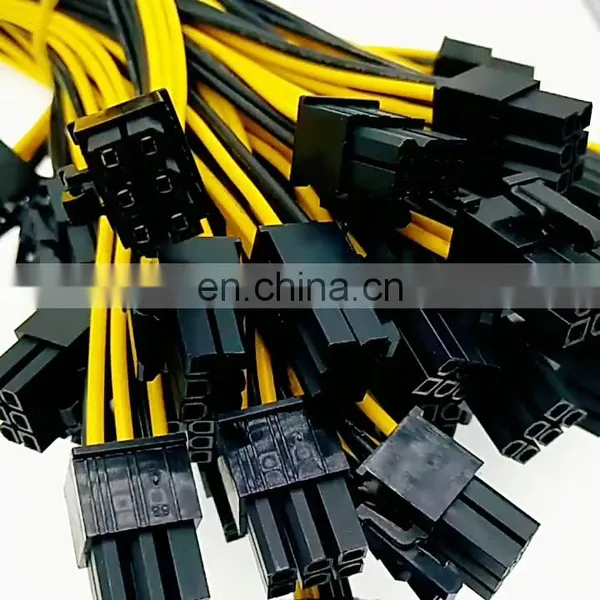 6 Pin Female To Dual 8 (6+2) Male Pin Pci Express Power Converter Cable Pcie Pci-e Vga Splitter Hub Power Cable photo-2