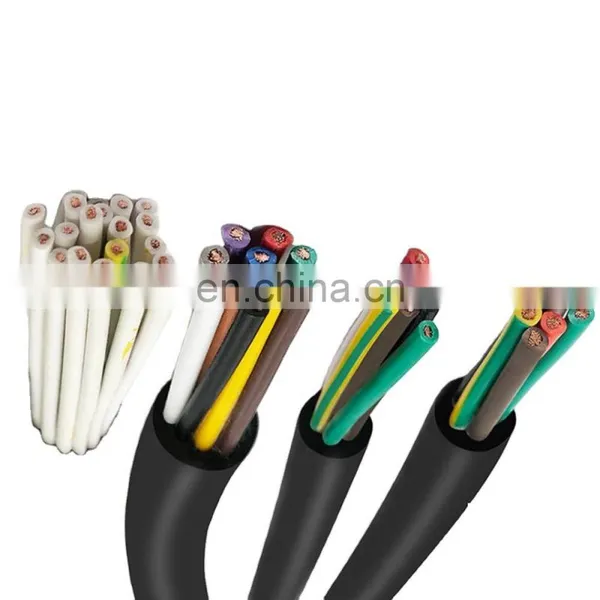 3 Core 1.5mm2 Flexible Wire Pvc Insulated Pvc Sheathed Armored Low Voltage Control Cable photo-3