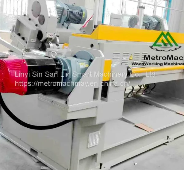 4FT Cast Body Plywood Core Veneer Rotary Spindleless Peeling-clipper Machine photo-2