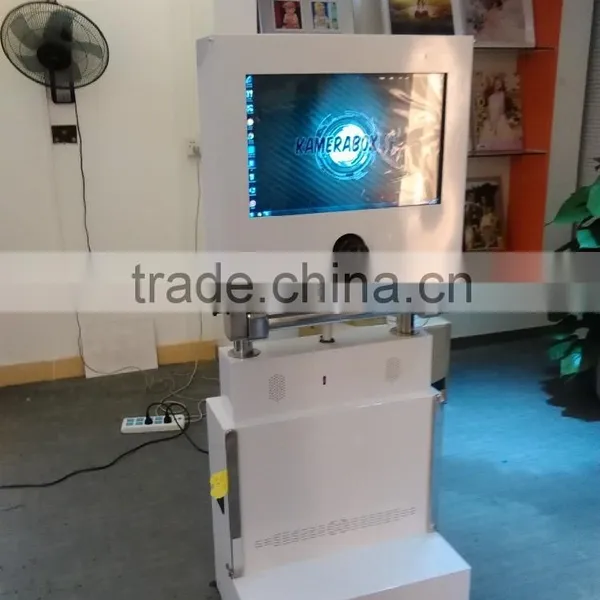 Adjustable Dual Screen Kiosk Touch Screen Photo Machine photo-3