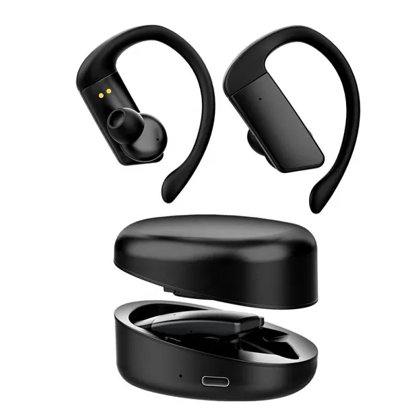 H005 Ear Hook Earphones Customize Noise Cancellation Headphones Waterproof photo-2