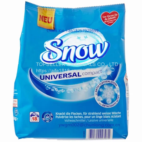 Eco-Friendly Good Perfume Laundry Washing Detergent Soap Powder photo-3