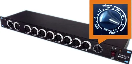 DMX 512 Intelligent Signal Splitter 8 ch