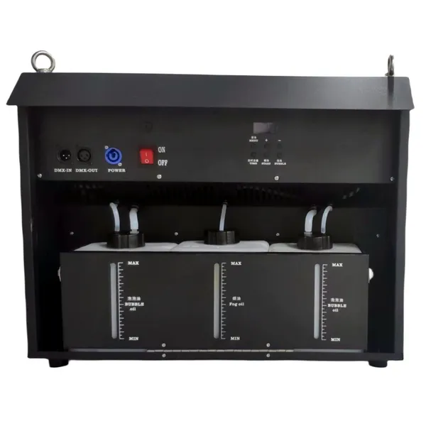 1200W Four Hole Fog Bubble Machine Stage Special Effects for Wedding Bar Events Music Carnival Concert Cultural Tourism Party Park Theatre photo-3