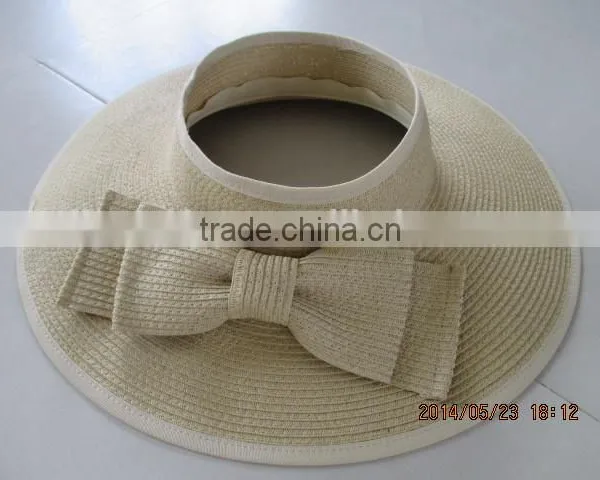Cheap Wholesale High Quality Ladies Beach Straw Hat photo-3