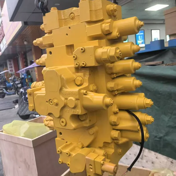 Komatsu PC350-8MO Distributor Assembly Control Valve Final Drive Travel Gearbox Main Hydraulic Pump Swing Assy Main Excavator Parts