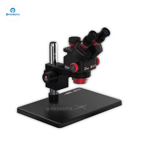 YCS 6558S 6.5X to 58X Zoom Microscope for Detailed Phone Repair Work