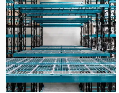 Heavy Duty Industrial Warehouse Durable Rigid Metal Wire Mesh Deck for Pallet Rack photo-2