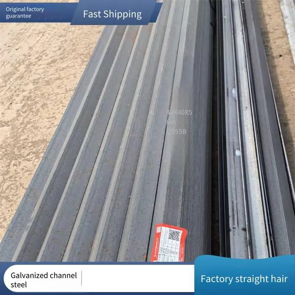 Galvanized Angle Steel, Building Profiles, Custom Steel Processing, Durable, Uniform Zinc Coating