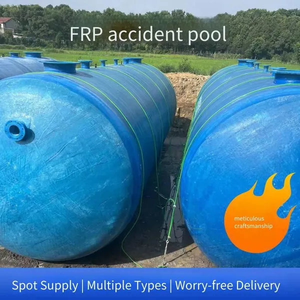 customized emergency accident pool with high pressure resistance, long service life and prevention of pollutant diffusion