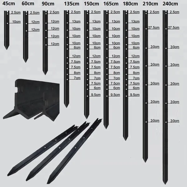Factory Wholesale 6 7 ft Heavy Duty Metal Post/t Post Used for Fence photo-2
