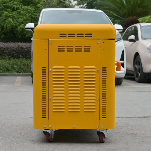 Portable 6KW Dual Power Silent Petrol Generator Electric/Recoil Start Low Noise 68dB photo-3
