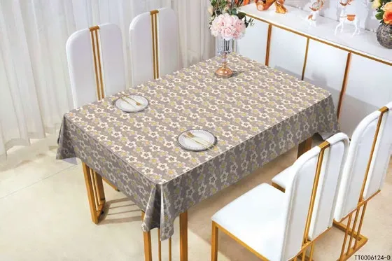 4 Pack Black, Rectangle Disposable Plastic Tablecloth for Picnic, Birthday, BBQ, Party, Wedding (Black, Rectangle, 54in. X108in.) photo-4