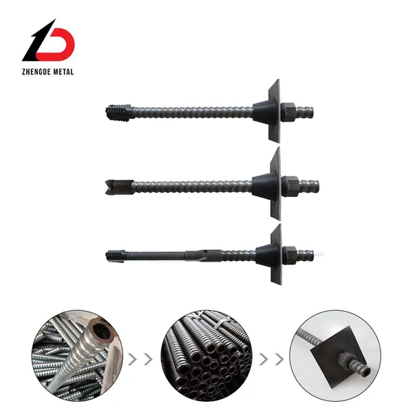 Self-Drilling Hollow Grouting Anchor Bolt for Coal Mining Slope Stabilization Drilling Tool