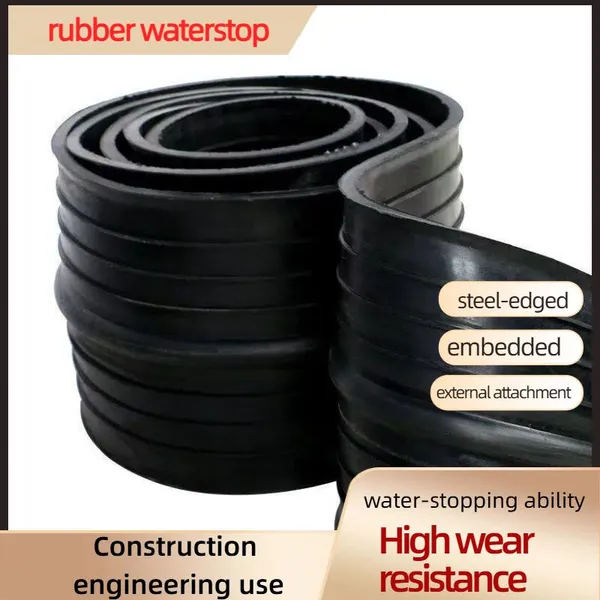 Natural Rubber T-type Three-way Integral Waterstop For Underground Pipe Gallery T-joint photo-1