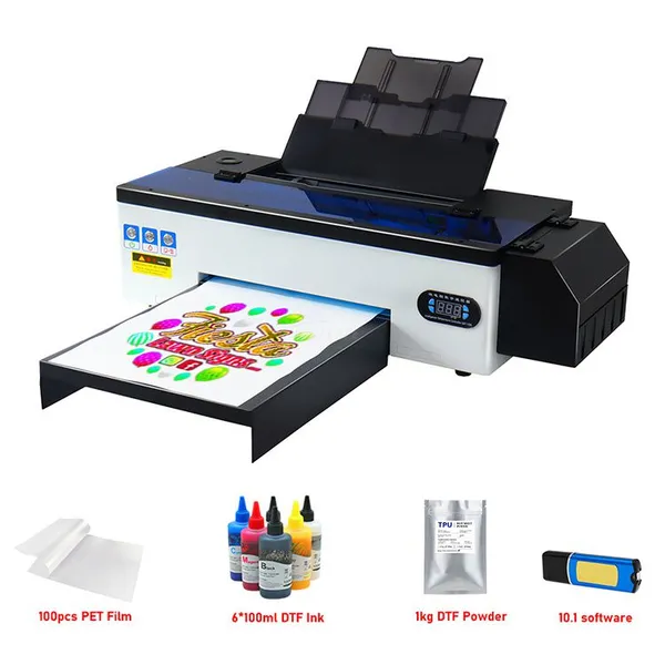 DTF Printer Direct to Film A3 Transfer PET Film Printing Machine for T Shirts Clothes Heat Press DIY Business photo-3