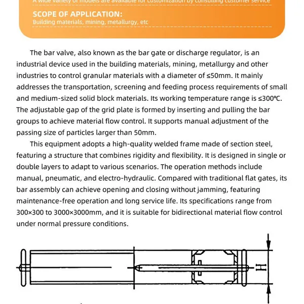 Electric High Temp Hard Seal Slide Gate Max 300°C For Cement Kiln Waste Incineration Hot Slag Shut-off Unit photo-4