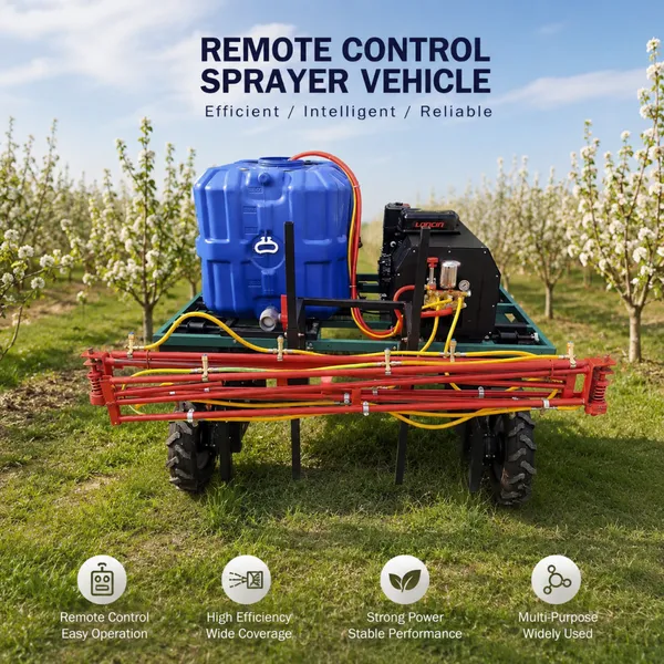 Équipement de pulvérisation en plein champ à télécommande intelligente pour la protection des cultures agricoles