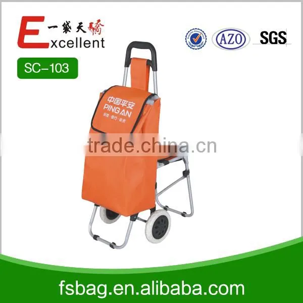 Promotional Vegetable Shopping Trolley Bag