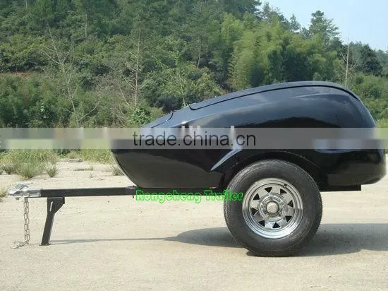 RC-MT-04 New Model Fiberglass Motorcycle Cargo Trailers photo-2
