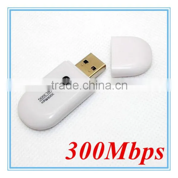 USB Wireless-N Network Adapter RTL8191SU 300M WiFi