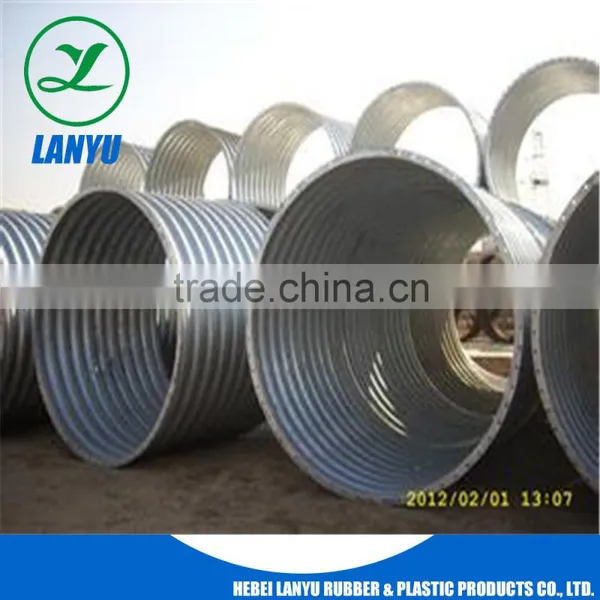 Large Diameter Galvanized Drainage Pipes/Road Culverts photo-3