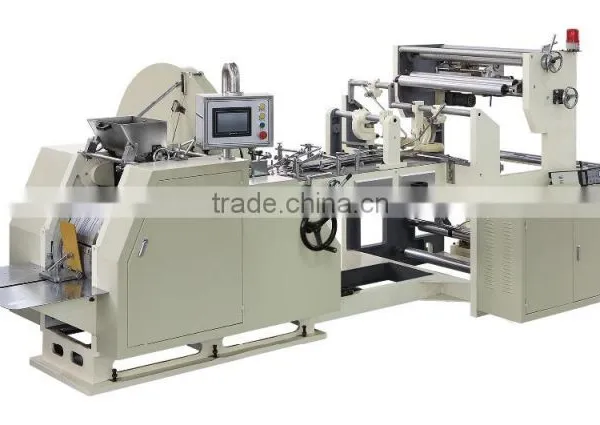 Full Automatic V-bottom Kraft Paper Bag Making Machine photo-2