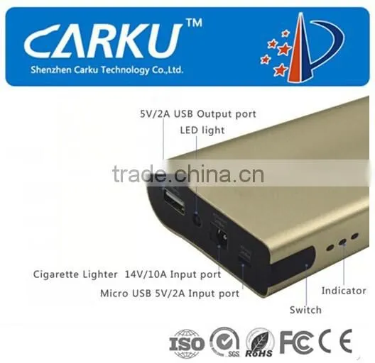 14V 6000mAh Smart Mobile Power Bank With Dual USB Output for IPhone IPad photo-2