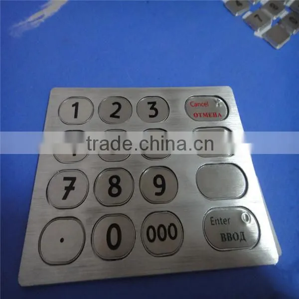 16 Button Numeric Electronic Usb Metal Keypad photo-2