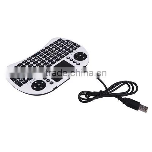 TOPLEO Mini Qwerty Keyboard I8 I8 2.4Ghz Wireless Mini Keyboard for Android TV Box photo-5