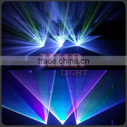 XHR New Mini Model Programmable Laser Light Show,4000mw Ilda Stage Rgb Laser Lights photo-6