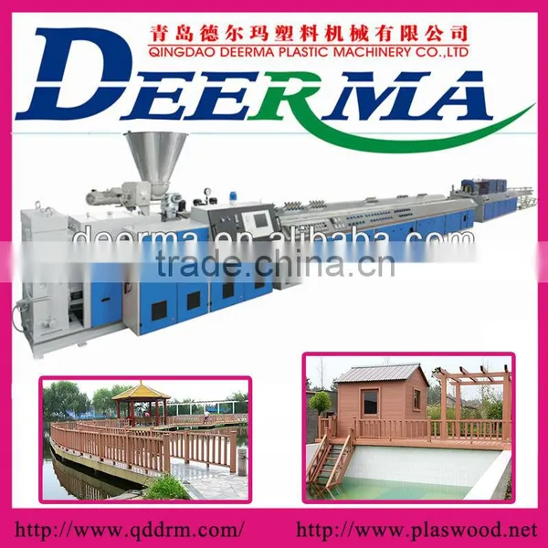 WPC Decking Machine Production Line /wpc Decking Floor Machines/wpc Extrusion Line