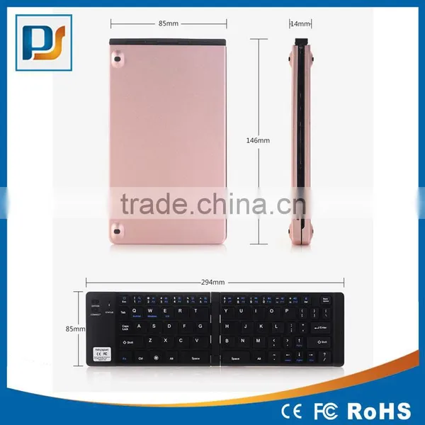 Universal Foldable Bluetooth Keyboard Slim Wireless Keyboard Compatible With Bluetooth-Enabled Tablet Devices & Smartphones photo-3
