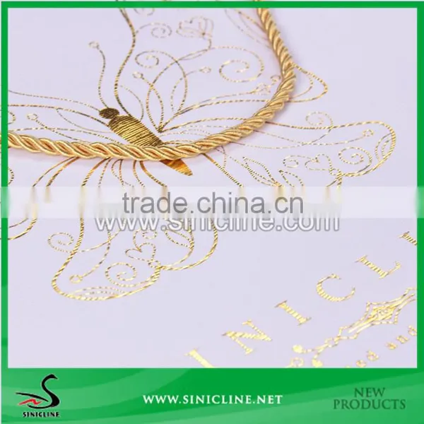 Sinicline Design Special Paper Butterfly Printed Women Garment Shopping Bag photo-2