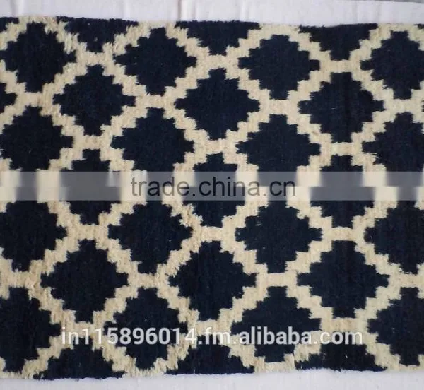 Wool Knotted Kilim Rug