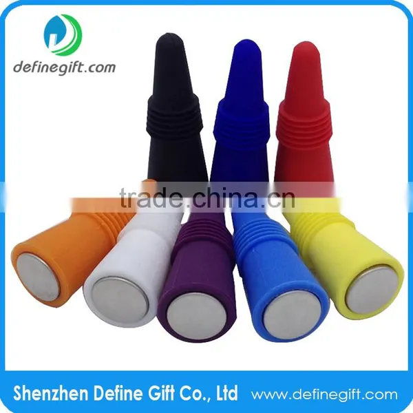Silicone Wine Bottle Stopper Cap, Beverage Bottle Stopper photo-2