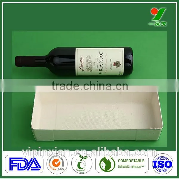 China Manufacturer and Exporter of Pulp Molded Wine Shipper Trays photo-3