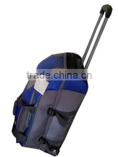 Wholesale Strong Luggage/rolling Duffel Bag With Aluminum Retractable Urban Trolley for Travel photo-2