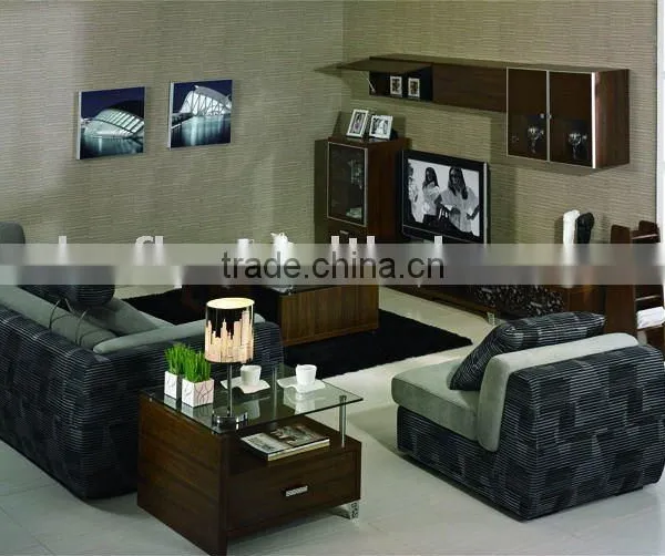 Ebony TV Cabinet Set Furniture