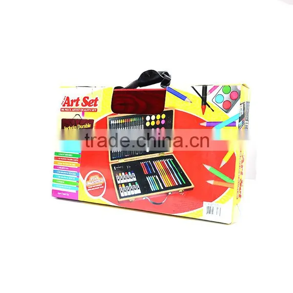 Professional High Quality 101pcs Art Set With Wooden Box ,drawing Stationery Set photo-4