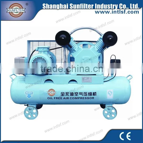 Highly efficient reciprocating oil free piston air compressor price